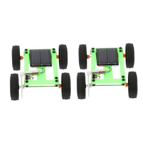 NOLITOY 2 Stück Teiliges Solar Auto für DIY Solar Fahrzeug Bauspielzeug Stem Lernspielzeug mit Motor Wissenschaftliches Experimentierset für Drinnen und Draußen Grünes Modell NOLITOY 2 Stück Teiliges Solar Auto für DIY Solar Fahrzeug Bauspielzeug Stem Lernspielzeug mit Motor Wissenschaftliches Experimentierset für Drinnen und Draußen Grünes Modell von NOLITOY