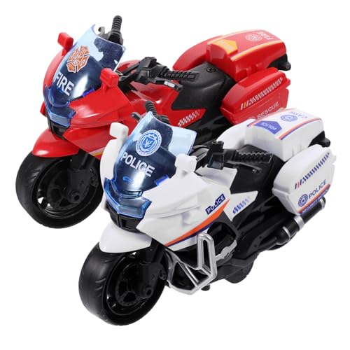 NOLITOY 2 Stück Tragbare Polizeimotorrad Spielzeuge für Verschleißfestes Motorbike für Kleinkinder Ab Jahren für Geburtstagsgeschenke und Spiel mit Freunden NOLITOY 2 Stück Tragbare Polizeimotorrad Spielzeuge für Verschleißfestes Motorbike für Kleinkinder Ab Jahren für Geburtstagsgeschenke und Spiel mit Freunden von NOLITOY
