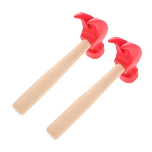NOLITOY 2 Stück hämmerndes hämmerndes Kleiner Holzhammer Hammerspielzeug Simulationshämmer Kinderspielzeug , die hämmern Holzhammer für hölzern rot NOLITOY 2 Stück hämmerndes hämmerndes Kleiner Holzhammer Hammerspielzeug Simulationshämmer Kinderspielzeug , die hämmern Holzhammer für hölzern rot von NOLITOY