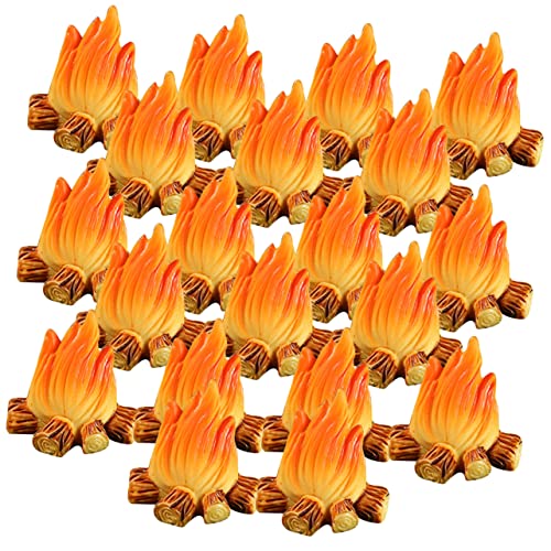 NOLITOY 20 Stück Feuerschmuck Campingdekor Miniatur-lagerfeuerfiguren Waldparty-Dekorationen Feuermodell Künstlich Lagerfeuer Im Puppenhaus Lagerfeuer Vortäuschen Lagerfeuer-Modell Harz NOLITOY 20 Stück Feuerschmuck Campingdekor Miniatur-lagerfeuerfiguren Waldparty-Dekorationen Feuermodell Künstlich Lagerfeuer Im Puppenhaus Lagerfeuer Vortäuschen Lagerfeuer-Modell Harz von NOLITOY