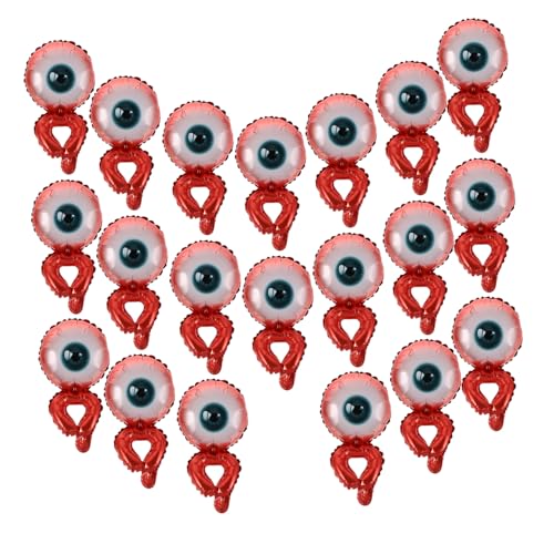 NOLITOY 20 Stück Teiliges Halloween Folienarmband Aufblasbare Aluminium Augenballon Handschmuck Interaktive Partydekoration für Halloween Vielseitig Einsetzbar für Festlichkeiten und NOLITOY 20 Stück Teiliges Halloween Folienarmband Aufblasbare Aluminium Augenballon Handschmuck Interaktive Partydekoration für Halloween Vielseitig Einsetzbar für Festlichkeiten und von NOLITOY