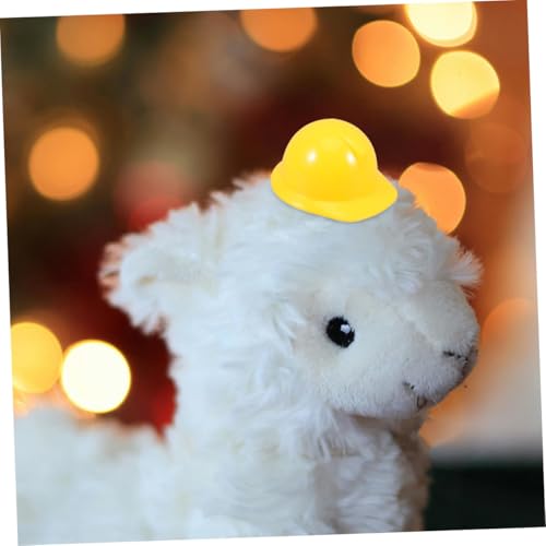 NOLITOY 20 Stück Teiliges Mini bauhelm Kunststoff Kleine Sicherheitshelme in Gelb und Rot als Party Dekoration und Bastelzubehör für Puppen und Geburtstagsfeiern NOLITOY 20 Stück Teiliges Mini bauhelm Kunststoff Kleine Sicherheitshelme in Gelb und Rot als Party Dekoration und Bastelzubehör für Puppen und Geburtstagsfeiern von NOLITOY