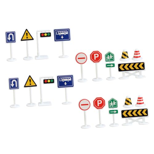 NOLITOY 20 Stück Teiliges Verkehrsschilder spielset für Realistische Mini verkehrszeichen Lehrreiches Straßenverkehrsmodell Bunte Verkehrszeichen für Verkehrssicherheit und Frühe Bildung NOLITOY 20 Stück Teiliges Verkehrsschilder spielset für Realistische Mini verkehrszeichen Lehrreiches Straßenverkehrsmodell Bunte Verkehrszeichen für Verkehrssicherheit und Frühe Bildung von NOLITOY