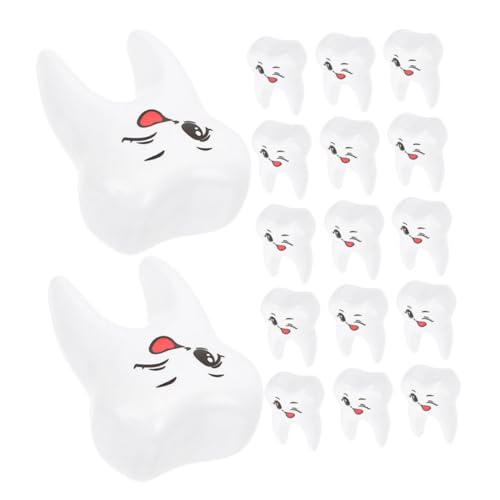 NOLITOY 20 Stück Teiliges Zahnspielzeug Kleine Cartoon Zähne aus Kunststoff Mini Zahnarzt als Schlüsselanhänger und Partygeschenk Pädagogisch und Tragbar für Mädchen Jungen NOLITOY 20 Stück Teiliges Zahnspielzeug Kleine Cartoon Zähne aus Kunststoff Mini Zahnarzt als Schlüsselanhänger und Partygeschenk Pädagogisch und Tragbar für Mädchen Jungen von NOLITOY