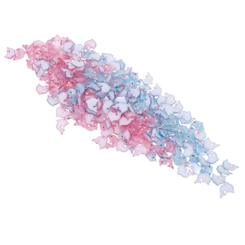 NOLITOY 200 Stück Miniatur Meeresdekoration Miniatur Fisch Aquarium Dekorationen Delfin Dekor Mini Landschaftsdekoration Mini Meerestier Ornamente Meerestier Figuren Kunstharz von NOLITOY