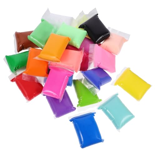NOLITOY 24 Packungen Bunte Lufttrocknende Polymer Knetmasse Farben DIY Modellier für Kreatives Bastelspielzeug Fördert Fantasie und Motorik als für Jungen und Mädchen NOLITOY 24 Packungen Bunte Lufttrocknende Polymer Knetmasse Farben DIY Modellier für Kreatives Bastelspielzeug Fördert Fantasie und Motorik als für Jungen und Mädchen von NOLITOY