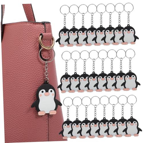 NOLITOY 24 Stück Teiliges Pinguin Schlüsselanhänger Süße Tiermotive Langlebig Praktisches Material als Partygeschenke für Rucksack Taschen und Pinguin Liebhaber Partydekoration NOLITOY 24 Stück Teiliges Pinguin Schlüsselanhänger Süße Tiermotive Langlebig Praktisches Material als Partygeschenke für Rucksack Taschen und Pinguin Liebhaber Partydekoration von NOLITOY