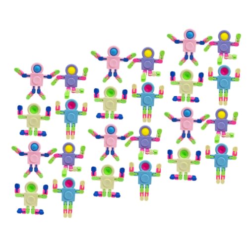 NOLITOY 24 Stück Teiliges Transformierbares Robotergyroskop Spielset Robustes DIY Fingertip Stressabbau als Montessori Lernspielzeug und Entspannendes für Erwachsene NOLITOY 24 Stück Teiliges Transformierbares Robotergyroskop Spielset Robustes DIY Fingertip Stressabbau als Montessori Lernspielzeug und Entspannendes für Erwachsene von NOLITOY