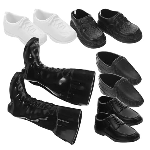 NOLITOY 25 Paare Puppenverkleidungsschuhe Schuhe Dekore Miniaturschuhe für Puppen Actionfiguren-Schuhe Puppenhausschuhe Puppenzubehör simulierte Minischuhe Puppenschuhe Plastik Schwarz NOLITOY 25 Paare Puppenverkleidungsschuhe Schuhe Dekore Miniaturschuhe für Puppen Actionfiguren-Schuhe Puppenhausschuhe Puppenzubehör simulierte Minischuhe Puppenschuhe Plastik Schwarz von NOLITOY