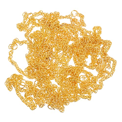 NOLITOY 25 Stück Mini Doll Gold Chain Halskette Teiliges für Kreative Verkleidungen Stylische Dekoration für Kindergeburtstage und Elegant und Leicht NOLITOY 25 Stück Mini Doll Gold Chain Halskette Teiliges für Kreative Verkleidungen Stylische Dekoration für Kindergeburtstage und Elegant und Leicht von NOLITOY