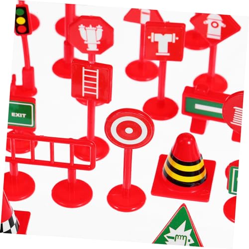 NOLITOY 28 Mini Verkehrsschilder Spielset Teilig Realistische Mini Verkehrszeichen und Ampeln Kompakt Sicher und Vielseitig für Indoor und Outdoor Vorschulerziehung und Spielspaß NOLITOY 28 Mini Verkehrsschilder Spielset Teilig Realistische Mini Verkehrszeichen und Ampeln Kompakt Sicher und Vielseitig für Indoor und Outdoor Vorschulerziehung und Spielspaß von NOLITOY