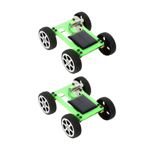 NOLITOY 2Stücke DIY Solar Auto Kit für Wissenschaftsprojekte Stem Lernspielzeug mit Solarbetriebenen Komponenten Bildungsförderung für Jungen und Grün NOLITOY 2Stücke DIY Solar Auto Kit für Wissenschaftsprojekte Stem Lernspielzeug mit Solarbetriebenen Komponenten Bildungsförderung für Jungen und Grün von NOLITOY