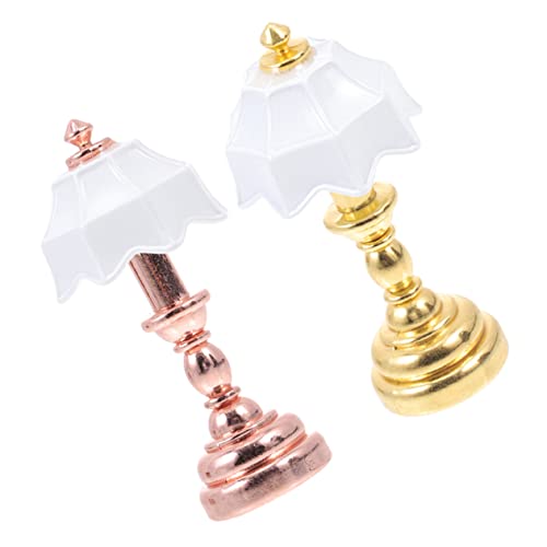 NOLITOY 2stücke Miniatur Tischlampen Dekorative Lampen Für Schlafzimmer Und Für Miniaturmodelle Und Mini Wohnaccessoires NOLITOY 2stücke Miniatur Tischlampen Dekorative Lampen Für Schlafzimmer Und Für Miniaturmodelle Und Mini Wohnaccessoires von NOLITOY