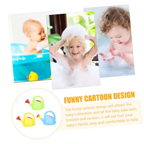 NOLITOY 3 Stück Gießkanne Badewannenspielzeug aus Hochwertigem PP Niedliche Schneckenform Sicher für Jungen und Mädchen für Baden Strand und Blumen Gießen Handlich für Zufällige Farbe NOLITOY 3 Stück Gießkanne Badewannenspielzeug aus Hochwertigem PP Niedliche Schneckenform Sicher für Jungen und Mädchen für Baden Strand und Blumen Gießen Handlich für Zufällige Farbe von NOLITOY