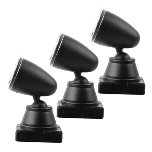 NOLITOY 3 Stück Miniatur LED Spotlights Modellbau Beleuchtung mit Realistischen Ampeln Flexible Kombination für Modelleisenbahn Sandtisch Architektur und Miniaturgärten Langlebig und NOLITOY 3 Stück Miniatur LED Spotlights Modellbau Beleuchtung mit Realistischen Ampeln Flexible Kombination für Modelleisenbahn Sandtisch Architektur und Miniaturgärten Langlebig und von NOLITOY