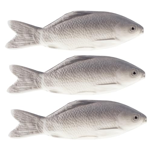 NOLITOY 3 Stück Simulation Fischmodell Miniatur Realistisch Gefälschtes Fischdekor Party Nachgemachtes Fischspielzeug Form Künstliches Gefälschtes Fischmodell Fisch Dekoration Grau Pu NOLITOY 3 Stück Simulation Fischmodell Miniatur Realistisch Gefälschtes Fischdekor Party Nachgemachtes Fischspielzeug Form Künstliches Gefälschtes Fischmodell Fisch Dekoration Grau Pu von NOLITOY