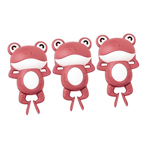 NOLITOY 3 Stück Teiliges Aufzieh Frosch Badespielzeug aus Robustem Kunststoff Cartoonförmig Handgerechte für Junge Mädchen Sicheres Badewannenspielzeug Feinmotorik und Spielerischen NOLITOY 3 Stück Teiliges Aufzieh Frosch Badespielzeug aus Robustem Kunststoff Cartoonförmig Handgerechte für Junge Mädchen Sicheres Badewannenspielzeug Feinmotorik und Spielerischen von NOLITOY