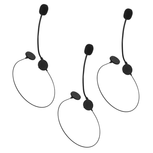 NOLITOY 3 Stück Teiliges Cosplay Mikrofon Headset Leichtes Robustes Mikrofon Requisit für Kostümpartys Karneval Bühnenauftritte und Halloween Verkleidung NOLITOY 3 Stück Teiliges Cosplay Mikrofon Headset Leichtes Robustes Mikrofon Requisit für Kostümpartys Karneval Bühnenauftritte und Halloween Verkleidung von NOLITOY