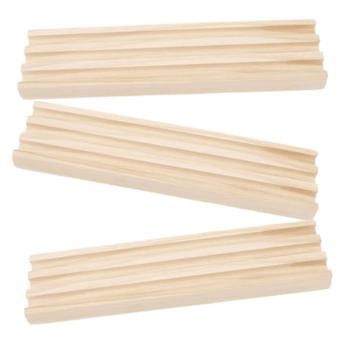 NOLITOY 3 Stück Teiliges Holz Domino Rack mit Rutschfesten Füßen Multifunktionales Domino Tabletop Organizer für Mexican Train und Gesellschaftsspiele Praktischer Dominohalter für NOLITOY 3 Stück Teiliges Holz Domino Rack mit Rutschfesten Füßen Multifunktionales Domino Tabletop Organizer für Mexican Train und Gesellschaftsspiele Praktischer Dominohalter für von NOLITOY