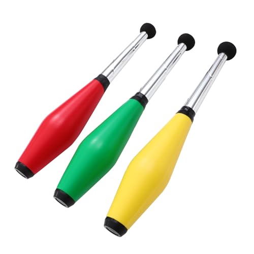 NOLITOY 3 Stück Teiliges Jonglierset für Jonglierstäbe für Outdoor Sportspiele für Geburtstagsfeiern Geschicklichkeitsspiele und Kreative Aktivitäten Zufällige Farbe NOLITOY 3 Stück Teiliges Jonglierset für Jonglierstäbe für Outdoor Sportspiele für Geburtstagsfeiern Geschicklichkeitsspiele und Kreative Aktivitäten Zufällige Farbe von NOLITOY