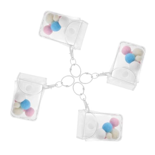 NOLITOY 3 Stück Teiliges Transparentes PVC Aufbewahrungsset für Mini Figuren Schützende Sammeltaschen mit Vielseitigen Trageoptionen für Puppensammler und Ausflüge NOLITOY 3 Stück Teiliges Transparentes PVC Aufbewahrungsset für Mini Figuren Schützende Sammeltaschen mit Vielseitigen Trageoptionen für Puppensammler und Ausflüge von NOLITOY