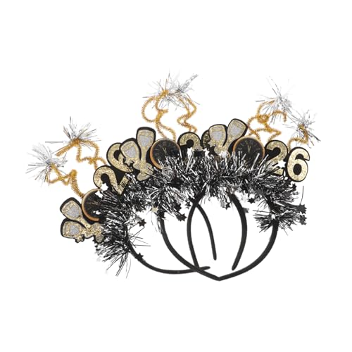 NOLITOY 3 Stück Teiliges Year Party Stirnband mit Glitzernden Sternakzenten Leichtes Langlebiges Neujahrs Haarband für Damen und Mädchen Festliches Accessoire für Silvesterfeiern und NOLITOY 3 Stück Teiliges Year Party Stirnband mit Glitzernden Sternakzenten Leichtes Langlebiges Neujahrs Haarband für Damen und Mädchen Festliches Accessoire für Silvesterfeiern und von NOLITOY
