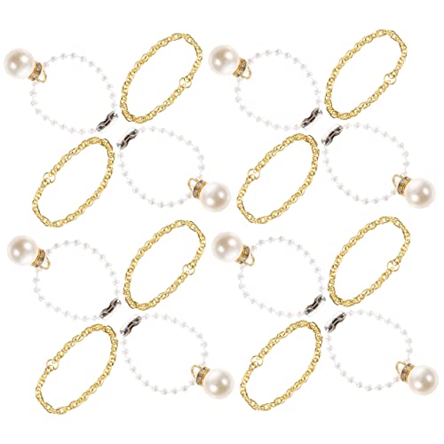 NOLITOY 30 Stück Kinderspielzeug Und Halskette Puppenschmuck Zubehör Kleinkindspielzeug Mädchenpuppenkette Halskette Kleinkind Cosplay Schmuck Anziehschmuck Mini Puppenschmuck von NOLITOY