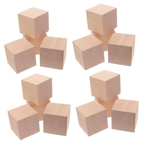 NOLITOY 30 Stück Teiliges Holzbausteine Würfel Naturholzspielzeug für Glatte Oberfläche Sicherer Griff Fördert Farberkennung und Motorische Fähigkeiten Montessori Lernspielzeug NOLITOY 30 Stück Teiliges Holzbausteine Würfel Naturholzspielzeug für Glatte Oberfläche Sicherer Griff Fördert Farberkennung und Motorische Fähigkeiten Montessori Lernspielzeug von NOLITOY