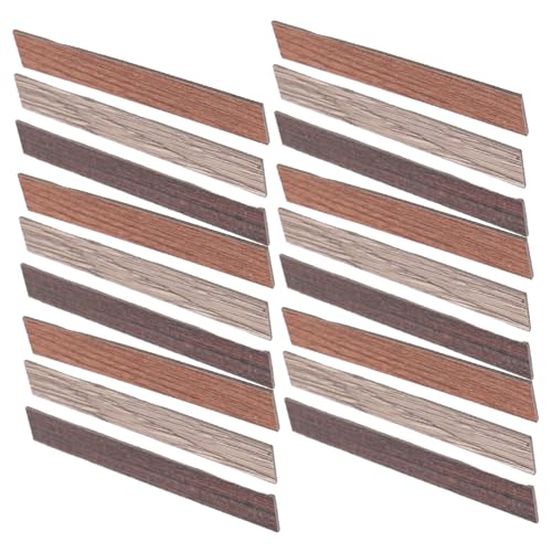 NOLITOY 30 Stück Teiliges Mini Holz Parkett mit Realistischer Maserung Selbstklebende Puppenhaus Bodenplatten Langlebige Holzmodelle für Kreative Bastelprojekte und Miniaturhaus Dekoration NOLITOY 30 Stück Teiliges Mini Holz Parkett mit Realistischer Maserung Selbstklebende Puppenhaus Bodenplatten Langlebige Holzmodelle für Kreative Bastelprojekte und Miniaturhaus Dekoration von NOLITOY