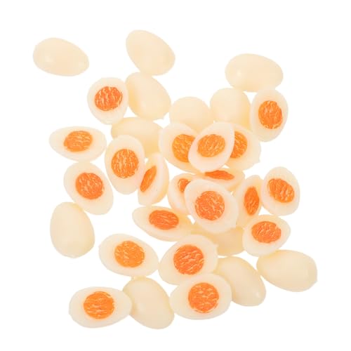 NOLITOY 30 Stück Teiliges Miniatur Gekochte Eier Realistisch Gestaltete Puppenhaus Küchen Zubehör Detailgetreue Mini Küchenlebensmittel Leicht und Tragbar für Spielküche und Dekoration NOLITOY 30 Stück Teiliges Miniatur Gekochte Eier Realistisch Gestaltete Puppenhaus Küchen Zubehör Detailgetreue Mini Küchenlebensmittel Leicht und Tragbar für Spielküche und Dekoration von NOLITOY