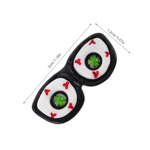 NOLITOY 30 Stück Teiliges Realistische Halloween Kunststoff Augen Gruselige Puppenaugen für DIY Basteln Leichte Detailgetreue Horror-deko für Party und Festival Langlebige Plastik Augen von NOLITOY