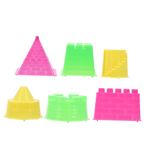 NOLITOY 30 Stück Teiliges Sandspielzeug Set mit Kreativen Burgformen Buntes Strandspielzeug für Jungen und Mädchen Vielseitiges Sandkastenspiel für Schule Garten und von NOLITOY
