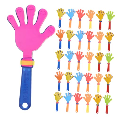 NOLITOY 36Stücke Handklapper für Partys Schulaktivitäten und Feiertage Lärmmacher mit Flexiblem Griff und Lauten Klängen für Aufregende Feiern und Spaß NOLITOY 36Stücke Handklapper für Partys Schulaktivitäten und Feiertage Lärmmacher mit Flexiblem Griff und Lauten Klängen für Aufregende Feiern und Spaß von NOLITOY