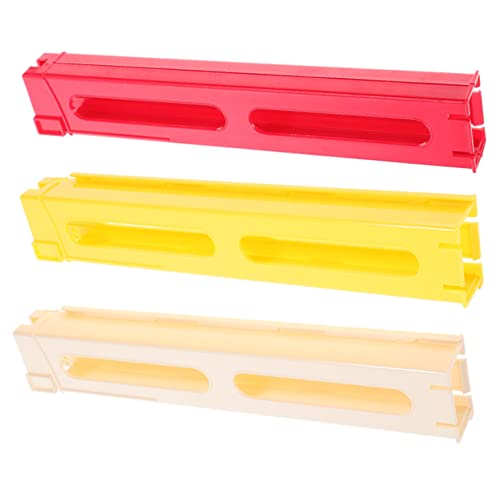 NOLITOY 3Stücke Domino Zug Zubehör Domino Train Clips für Kreatives Kompatibel mit Dominosteinen Fördert Interaktion zwischen Eltern und Kindern für Kleinkinder von NOLITOY