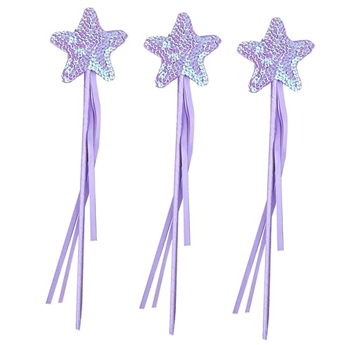 NOLITOY 3Stücke Glitzer Feenstäbe für Handheld Zauberstäbe für Partys Cosplay Bühnenaufführungen Magische Feenstangen für Kreative Rollenspiele NOLITOY 3Stücke Glitzer Feenstäbe für Handheld Zauberstäbe für Partys Cosplay Bühnenaufführungen Magische Feenstangen für Kreative Rollenspiele von NOLITOY
