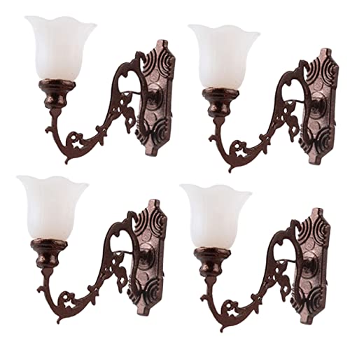 NOLITOY 4 Stück Dekorative Lampe aus Moos Wandlampe Mini winziges klein Modell licht sandtisch DIY Materialien winzige Dekoration Modell Lampe Sandtisch Baumaterialien Abs NOLITOY 4 Stück Dekorative Lampe aus Moos Wandlampe Mini winziges klein Modell licht sandtisch DIY Materialien winzige Dekoration Modell Lampe Sandtisch Baumaterialien Abs von NOLITOY