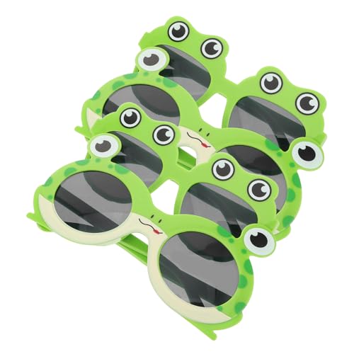 NOLITOY 4 Stück Frosch Sonnenbrillen Lustige Partybrille für Erwachsene Tiermotiv Karneval Hawaii Geburtstag Foto Requisiten Zubehör NOLITOY 4 Stück Frosch Sonnenbrillen Lustige Partybrille für Erwachsene Tiermotiv Karneval Hawaii Geburtstag Foto Requisiten Zubehör von NOLITOY