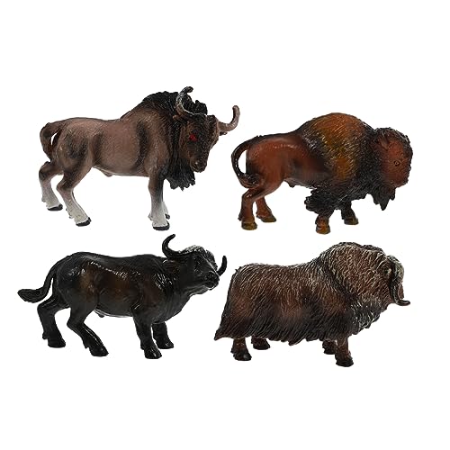 NOLITOY 4 Stück Kuh Figuren Teiliges für Realistische Bauernhoftiere Lernspielzeug und Dekorative Tischaccessoires Hochwertiges Langlebiges Kunststoffmaterial für Zuhause und Outdoor NOLITOY 4 Stück Kuh Figuren Teiliges für Realistische Bauernhoftiere Lernspielzeug und Dekorative Tischaccessoires Hochwertiges Langlebiges Kunststoffmaterial für Zuhause und Outdoor von NOLITOY