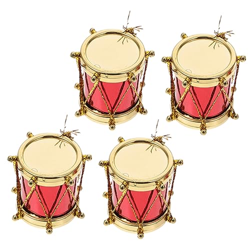 NOLITOY 4 Stück Mini Musikinstrumente Musikdekor Musikpuppe Mini Puppenhaus Zubehör Kleines Trommelmodell Mini Requisite Miniatur Instrumentenmodell Pp NOLITOY 4 Stück Mini Musikinstrumente Musikdekor Musikpuppe Mini Puppenhaus Zubehör Kleines Trommelmodell Mini Requisite Miniatur Instrumentenmodell Pp von NOLITOY
