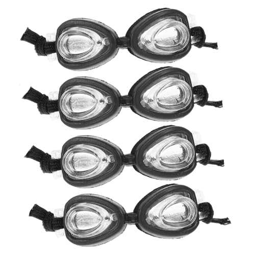 NOLITOY 4 Stück Mini Schwimmbrillen für Puppen Kunststoff Leichte DIY Puppenbrillen als Kostüm Zubehör für Kreatives Ankleiden und Fotoshootings NOLITOY 4 Stück Mini Schwimmbrillen für Puppen Kunststoff Leichte DIY Puppenbrillen als Kostüm Zubehör für Kreatives Ankleiden und Fotoshootings von NOLITOY