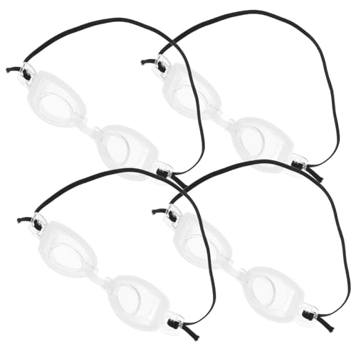 NOLITOY 4 Stück Mini Schwimmbrillen für Puppen Kunststoff Strapazierfähig Puppenzubehör für DIY Kostüm Dekoration und Fotoshooting NOLITOY 4 Stück Mini Schwimmbrillen für Puppen Kunststoff Strapazierfähig Puppenzubehör für DIY Kostüm Dekoration und Fotoshooting von NOLITOY