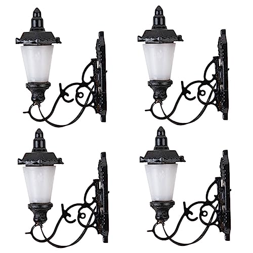 NOLITOY Miniatur Wandlampen 4 Stück für Selbstgemacht Sandtisch Puppenhaus LED Kleiner Wandlicht Dekorative Kleiner Leuchtwandlampe Romantische Kompakte Größe NOLITOY Miniatur Wandlampen 4 Stück für Selbstgemacht Sandtisch Puppenhaus LED Kleiner Wandlicht Dekorative Kleiner Leuchtwandlampe Romantische Kompakte Größe von NOLITOY