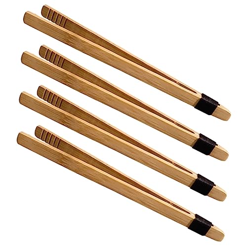 NOLITOY 4 Stück Montessori Holz Pinzette Feinmotorik Lernspielzeug für Jungen Mädchen Montessori Pädagogik Holzklammern Sicher Leicht ohne Scharfe Kanten Fördert Handkoordination und von NOLITOY
