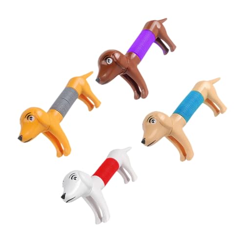 NOLITOY 4 Stück Pop Tube für Teiliges Teleskopisches und Flexibles Hundespielzeug Sensorisches für Welpen und Haustiere Partys und Belohnung NOLITOY 4 Stück Pop Tube für Teiliges Teleskopisches und Flexibles Hundespielzeug Sensorisches für Welpen und Haustiere Partys und Belohnung von NOLITOY