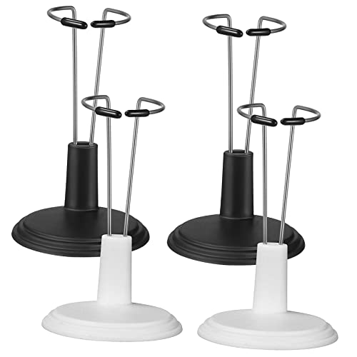 NOLITOY 4 Stück Stützrahmen für Puppen Gehäkelter Puppenständer Puppenregal Halter große Puppe Mädchen hoch Puppengestelle Puppe Steht Actionfigur Puppenständer kreativer Puppenstand PVC von NOLITOY