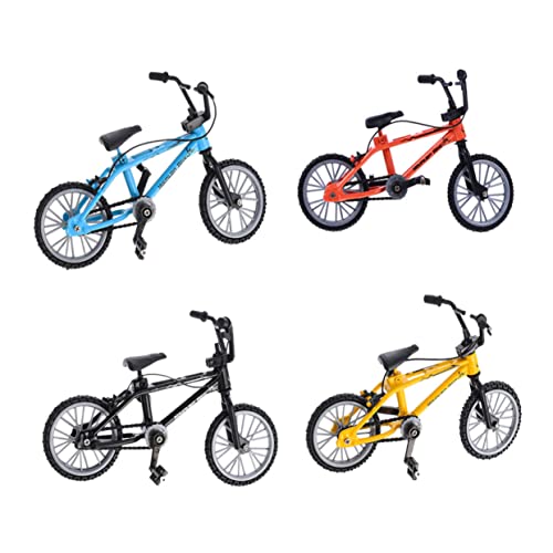 NOLITOY 4 Stück Teiliges Finger Mountainbike Leichtes Zerlegbares Aluminium Legierung Finger Sports Toy in Gelb Blau Schwarz Orange zur Stressbewältigung und Fingerfertigkeit NOLITOY 4 Stück Teiliges Finger Mountainbike Leichtes Zerlegbares Aluminium Legierung Finger Sports Toy in Gelb Blau Schwarz Orange zur Stressbewältigung und Fingerfertigkeit von NOLITOY