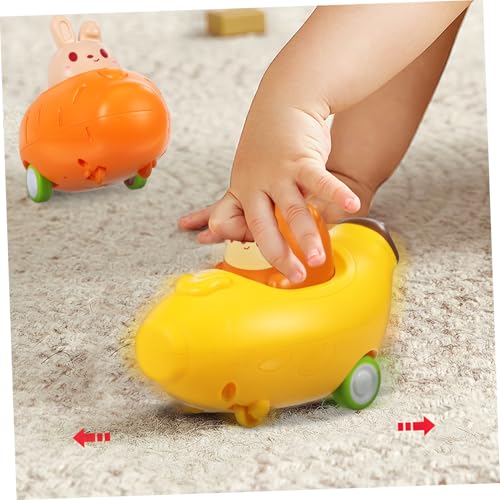 NOLITOY 4 Stück Teiliges Junge Mädchen Spielzeugauto mit Niedlichen Tiermotiven Langlebig und Stoßfest Fördert Feinmotorik und Koordination für Kleinkinder und Vorschulkinder NOLITOY 4 Stück Teiliges Junge Mädchen Spielzeugauto mit Niedlichen Tiermotiven Langlebig und Stoßfest Fördert Feinmotorik und Koordination für Kleinkinder und Vorschulkinder von NOLITOY