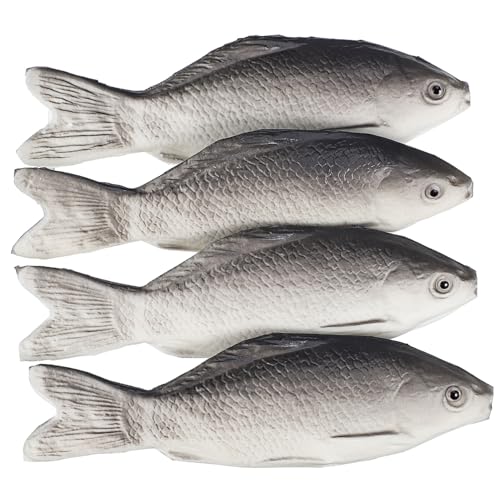 NOLITOY 4 Stück Teiliges Künstliche Fische Modell PU Fisch für Realistische Dekoration für Zuhause Büro und Studium Pädagogisches Fantasie NOLITOY 4 Stück Teiliges Künstliche Fische Modell PU Fisch für Realistische Dekoration für Zuhause Büro und Studium Pädagogisches Fantasie von NOLITOY
