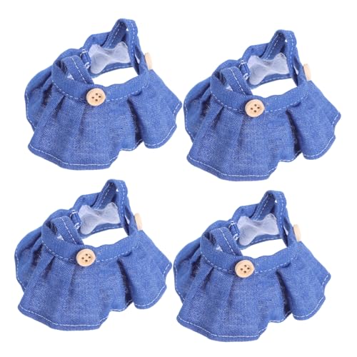 NOLITOY 4 Stück Teiliges Puppenkleid Stoff Weicher Latzrock für Stoffpuppen Vielseitige Kostüm-Outfits Präzise Passform Langlebig und Modisch für Kreative Verkleidungen NOLITOY 4 Stück Teiliges Puppenkleid Stoff Weicher Latzrock für Stoffpuppen Vielseitige Kostüm-Outfits Präzise Passform Langlebig und Modisch für Kreative Verkleidungen von NOLITOY