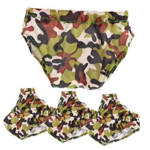 NOLITOY 4 Stück Teiliges Puppenunterwäsche Elastische Klassische Unterhosen für Spielpuppen Babypuppen Zubehör Kleidungsstücke NOLITOY 4 Stück Teiliges Puppenunterwäsche Elastische Klassische Unterhosen für Spielpuppen Babypuppen Zubehör Kleidungsstücke von NOLITOY